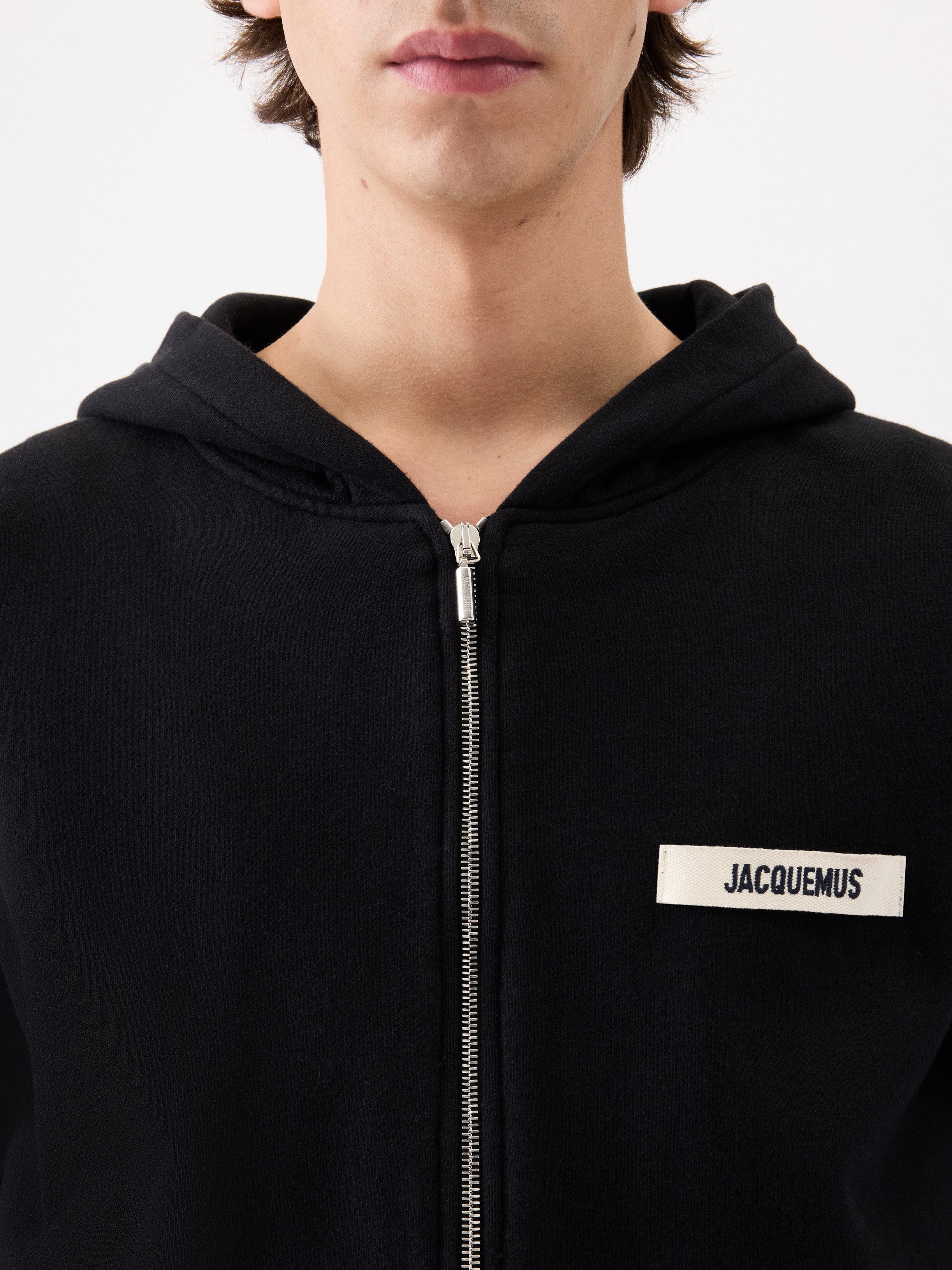 Le hoodie Gros Grain zippé