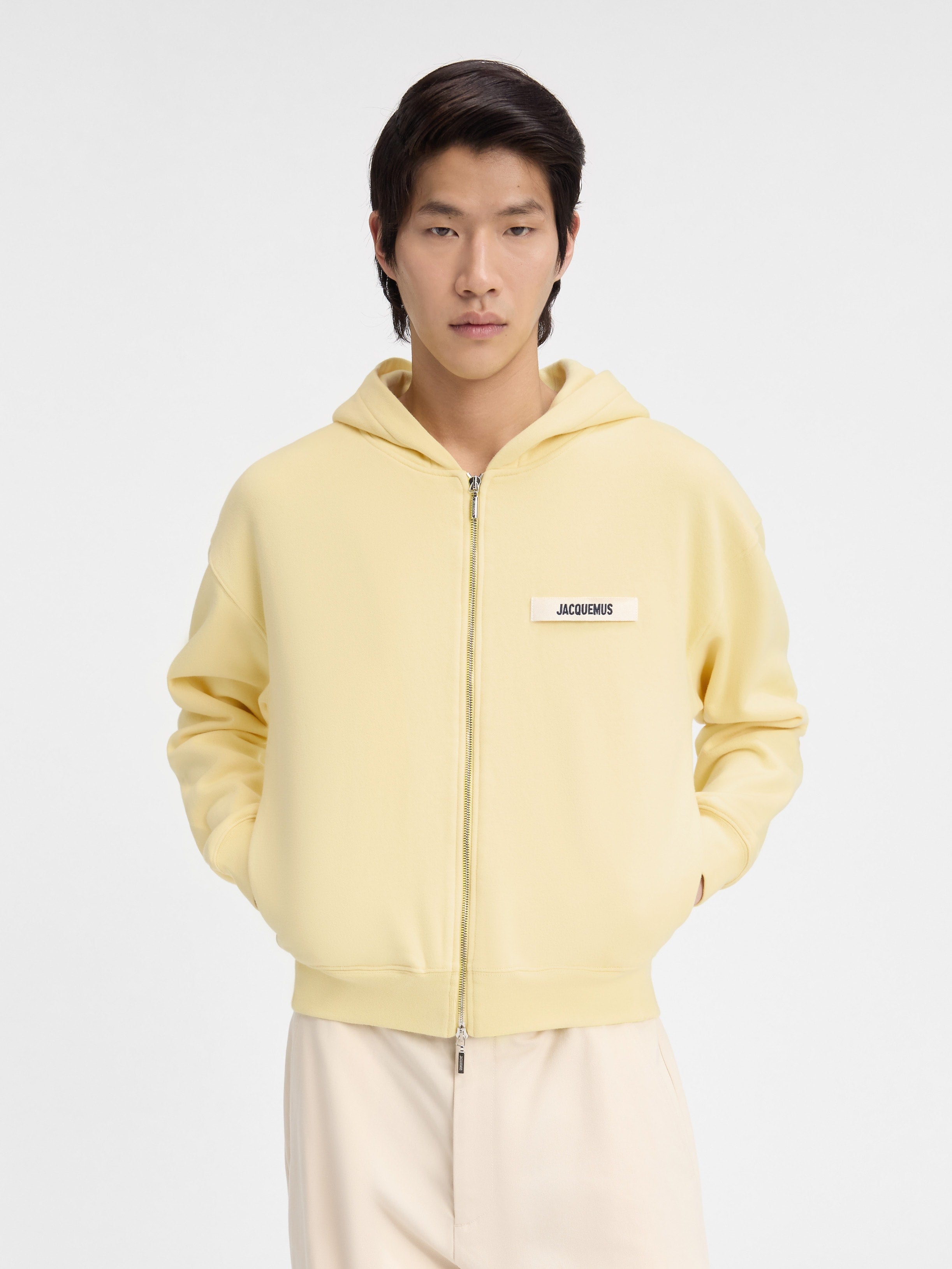 Le hoodie Gros Grain zippé