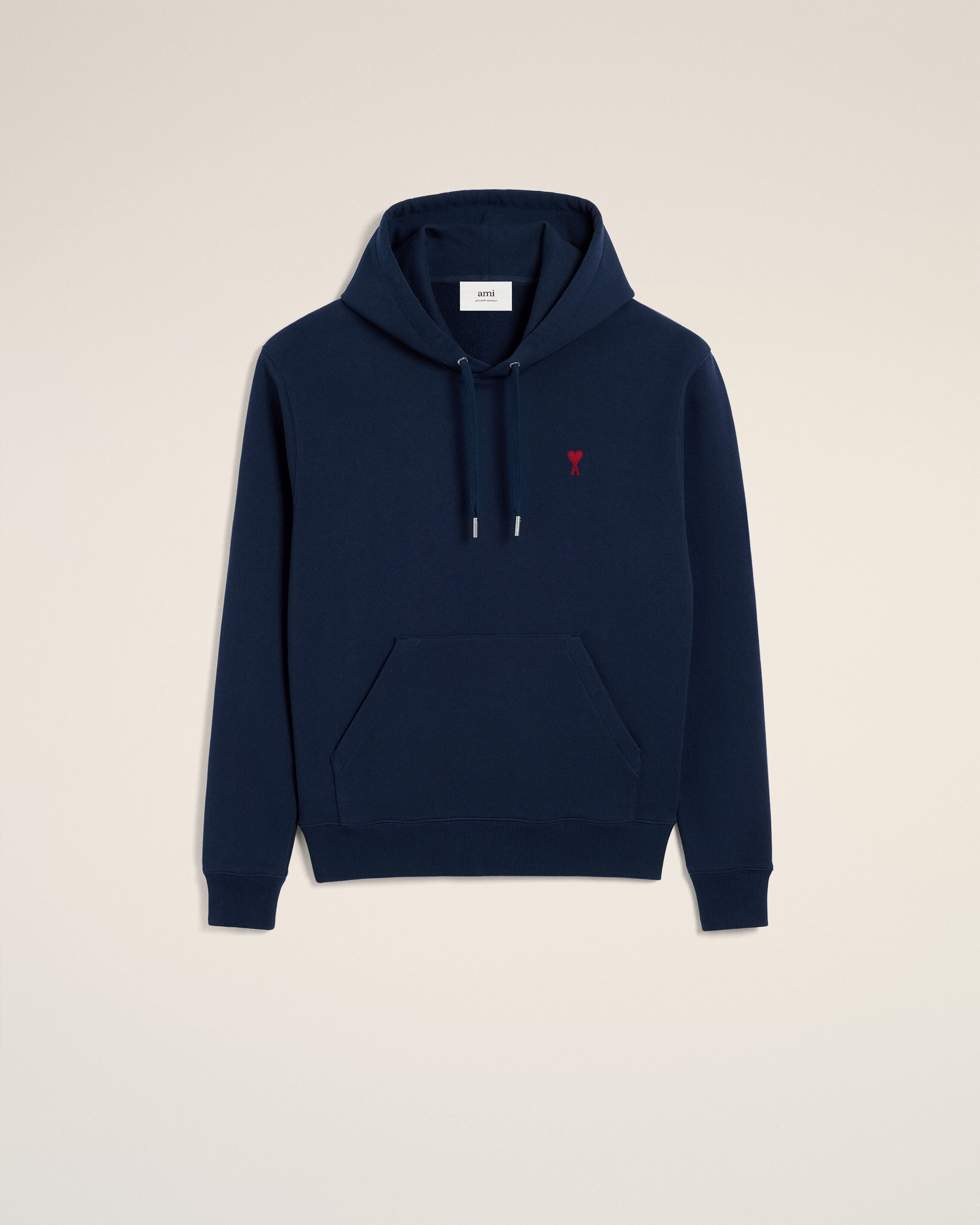 Hoodie Noir Ami de Coeur En Coton