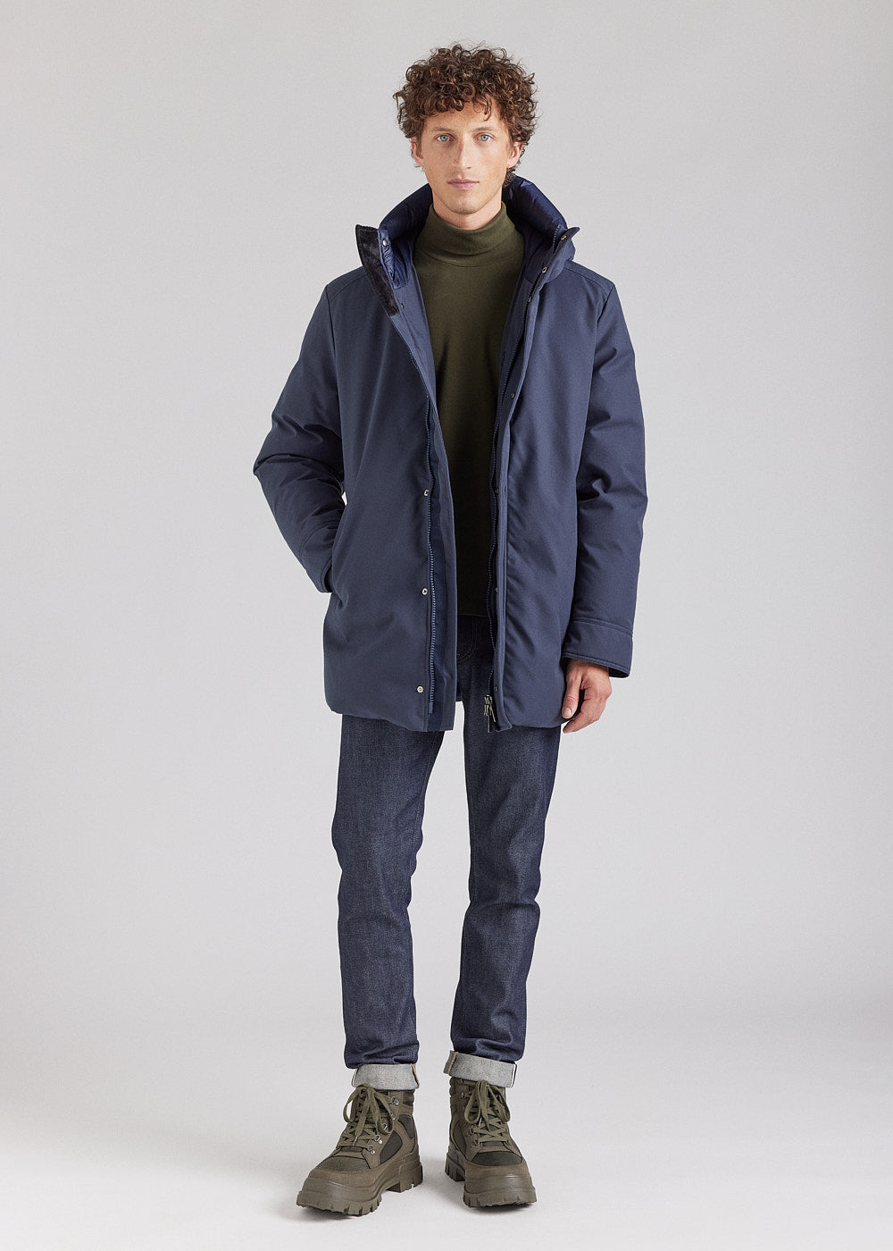 Manteau parka homme Pyrenex Balme Noire