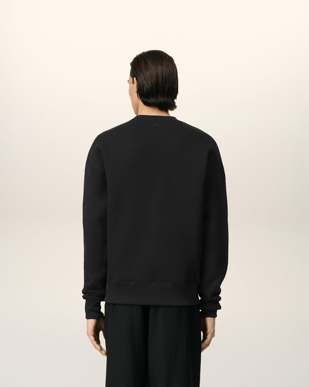 Sweatshirt Noir Ami de Coeur En Coton