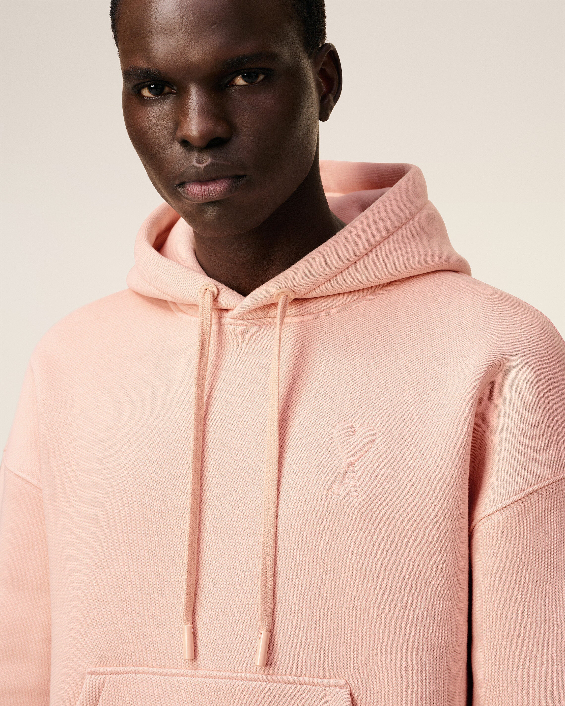 Hoodie Rose Ami De Coeur En Coton