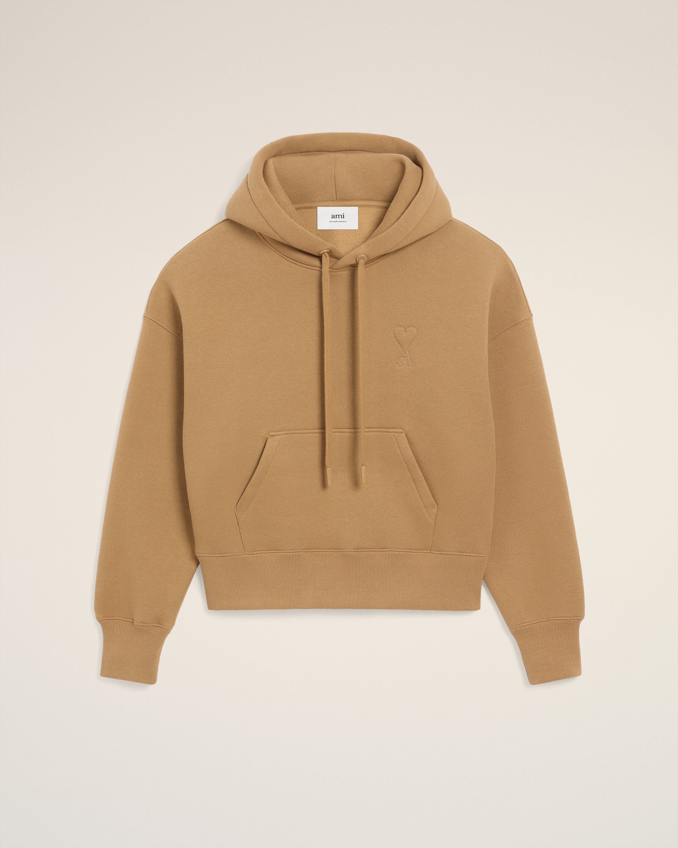 Hoodie Marron Ami De Coeur En Coton