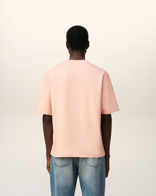 T-shirt Rose Ami De Coeur Coupe Cosy En Coton