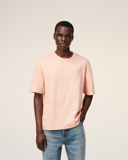 T-shirt Rose Ami De Coeur Coupe Cosy En Coton