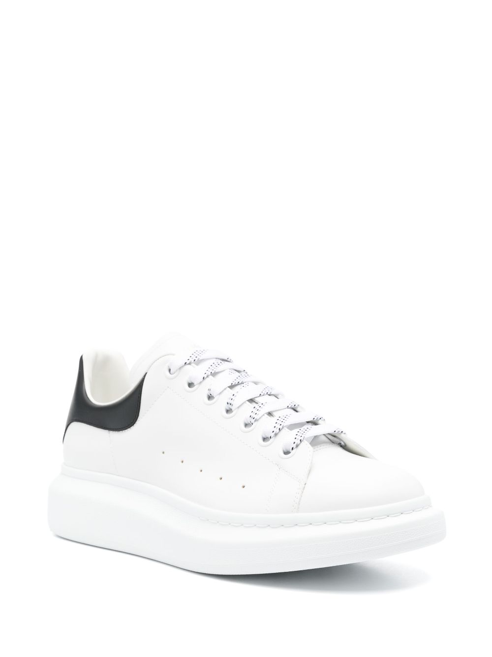 ALEXANDER MCQUEEN : Baskets oversize Larry Blanc