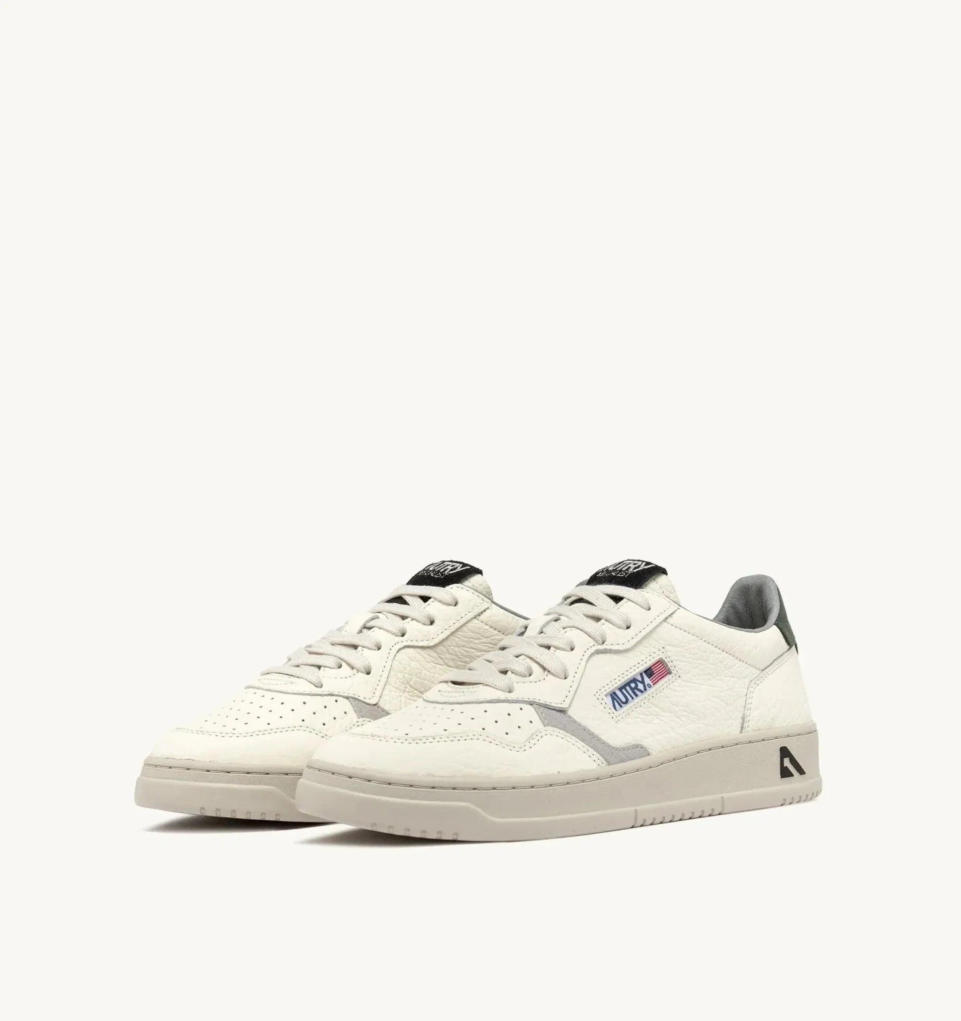 AUTRY - Baskets medalist low en cuir mountain et loft