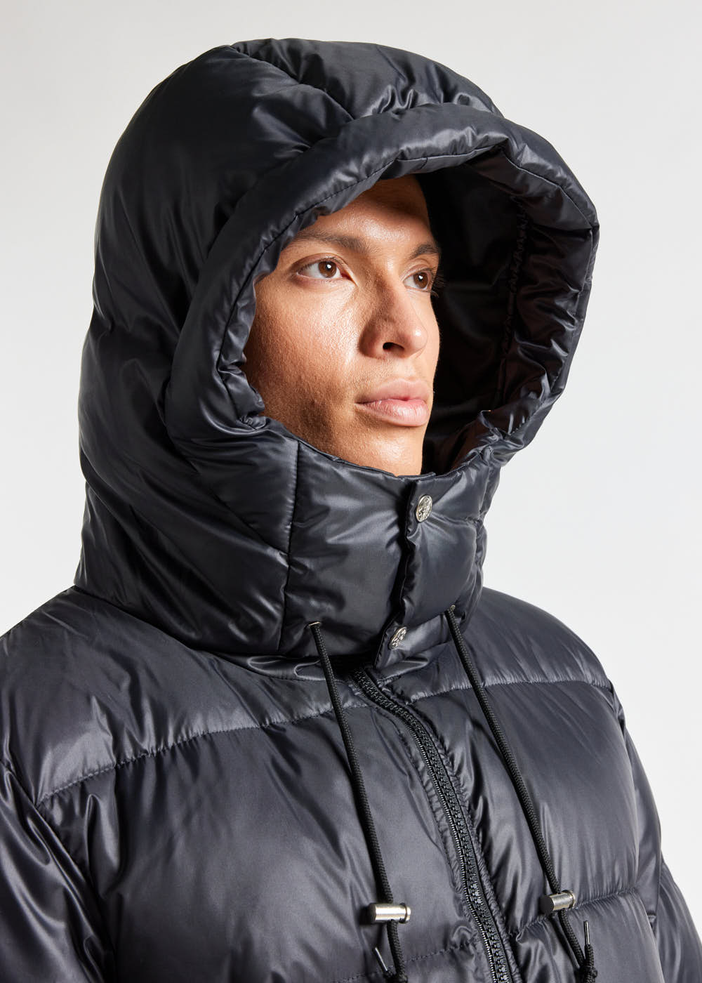 Doudoune à capuche pour homme Pyrenex Evolve Black