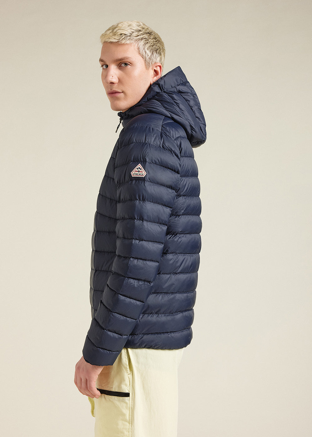 Doudoune légère à capuche homme Pyrenex Zenith Deep ink
