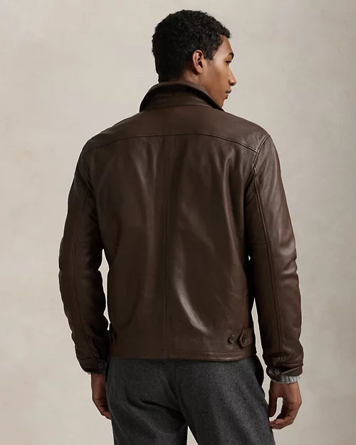 Veste en cuir
