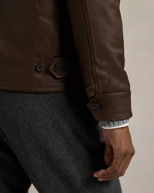 Veste en cuir