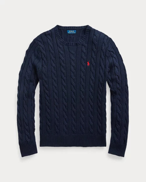 Pull en coton torsadé