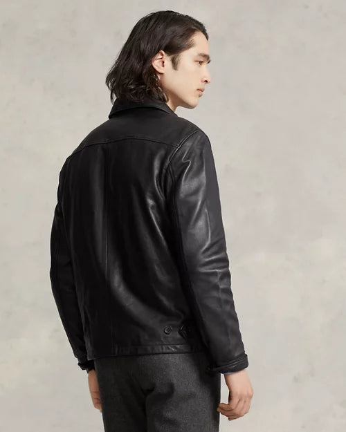 Veste en cuir