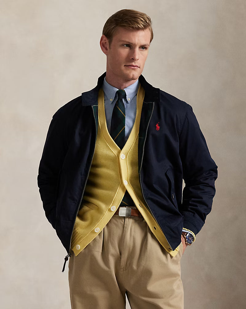 La veste Bedford en sergé