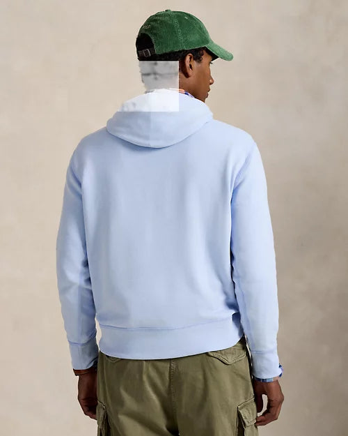Le sweat à capuche RL en molleton