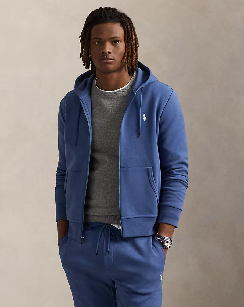 Sweat à capuche en maille double