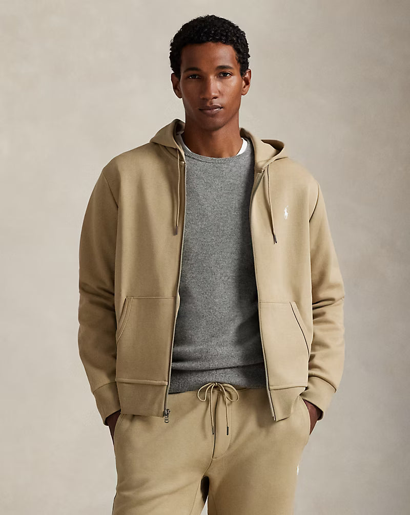 Sweat à capuche en maille double