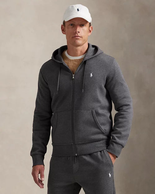 Sweat à capuche en maille double