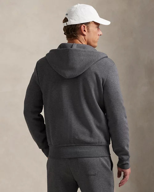 Sweat à capuche en maille double